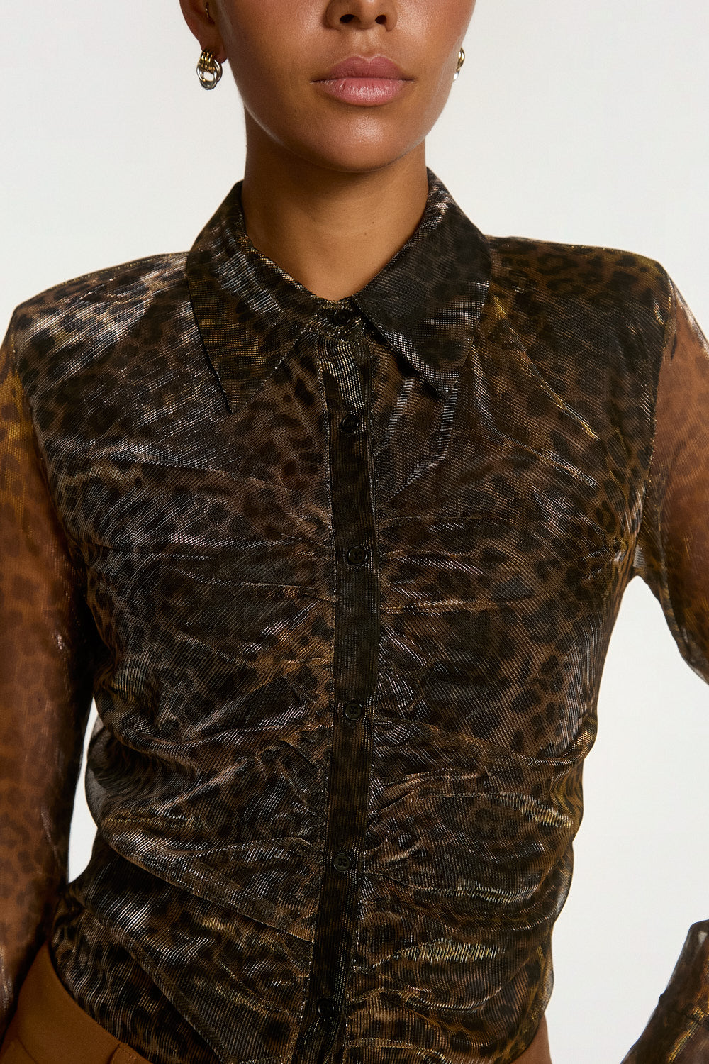 Vigo mesh top brown