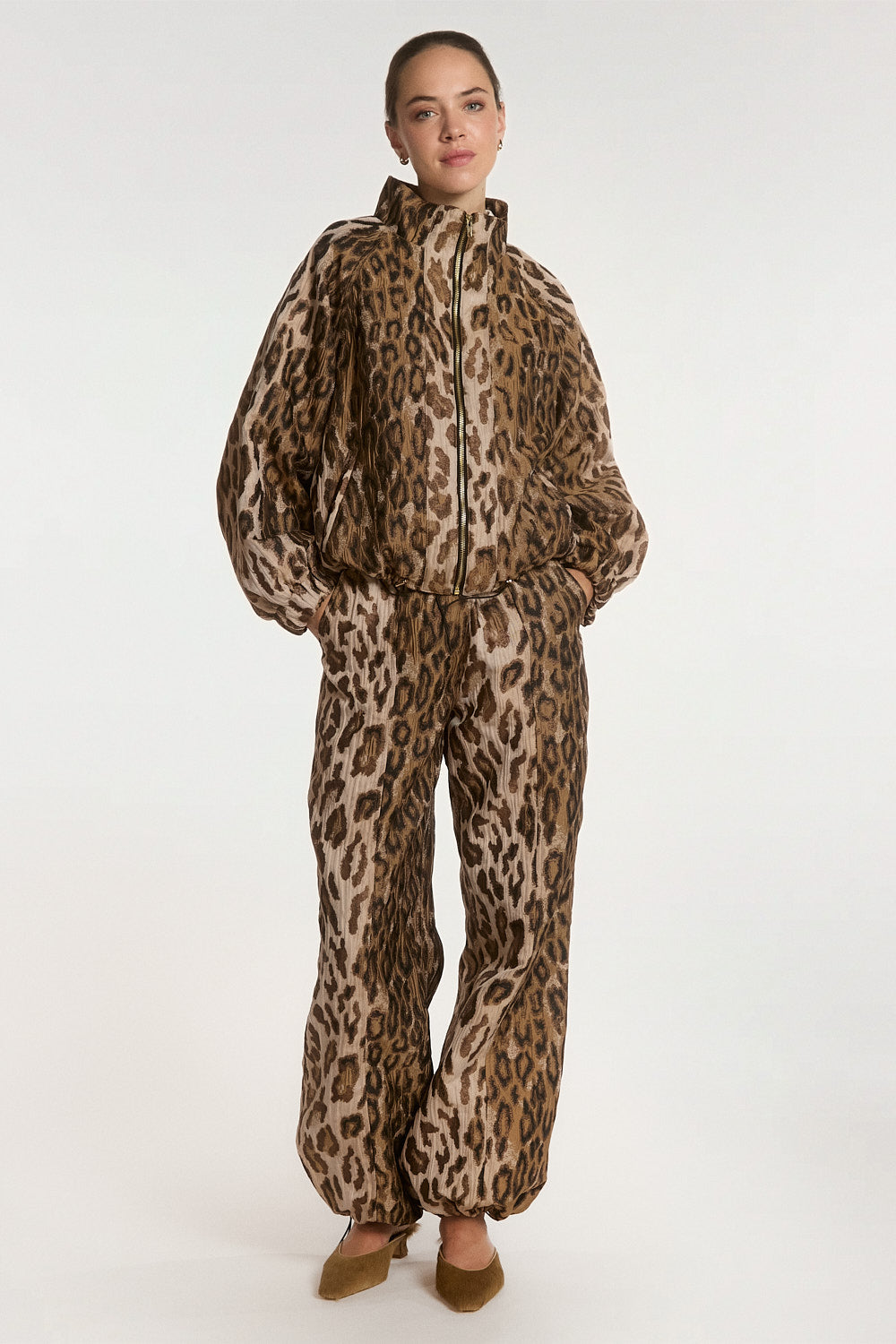 Lora animal jacket brown