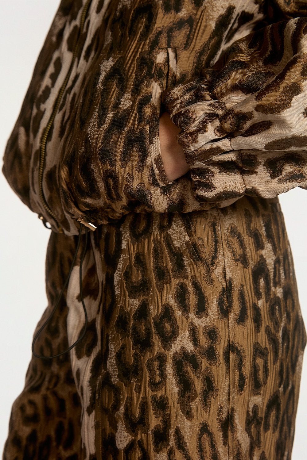 Lora animal jacket brown