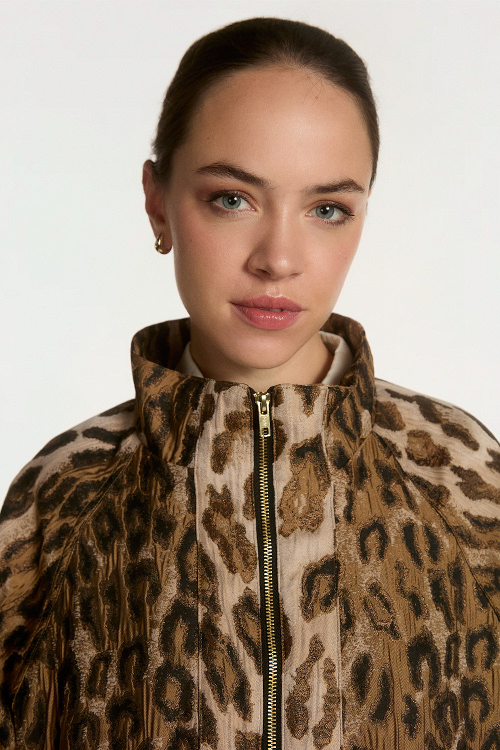 Lora animal jacket brown