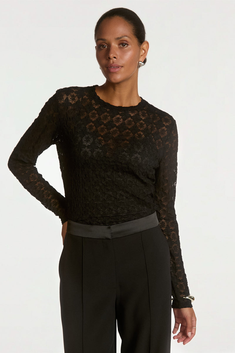 Mason top black