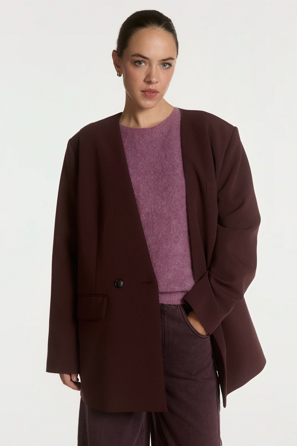 Luray blazer bordeaux