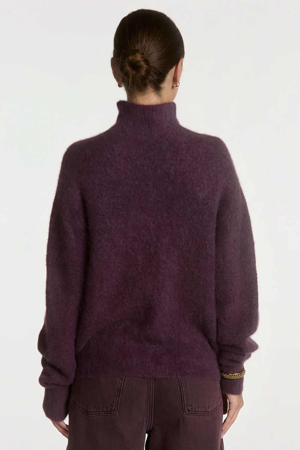 Channa sweater plum
