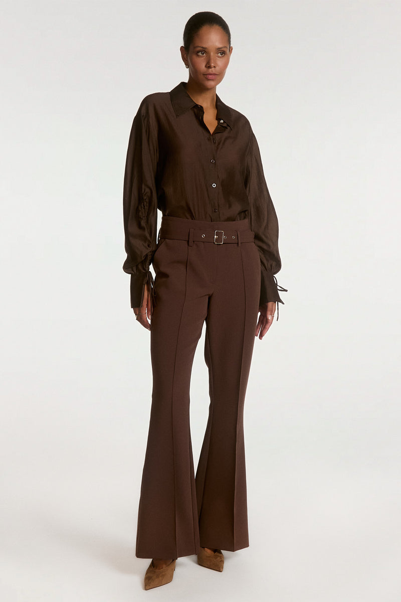 Glenn trousers dark brown
