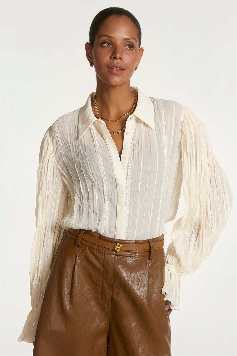 Sien blouse cream