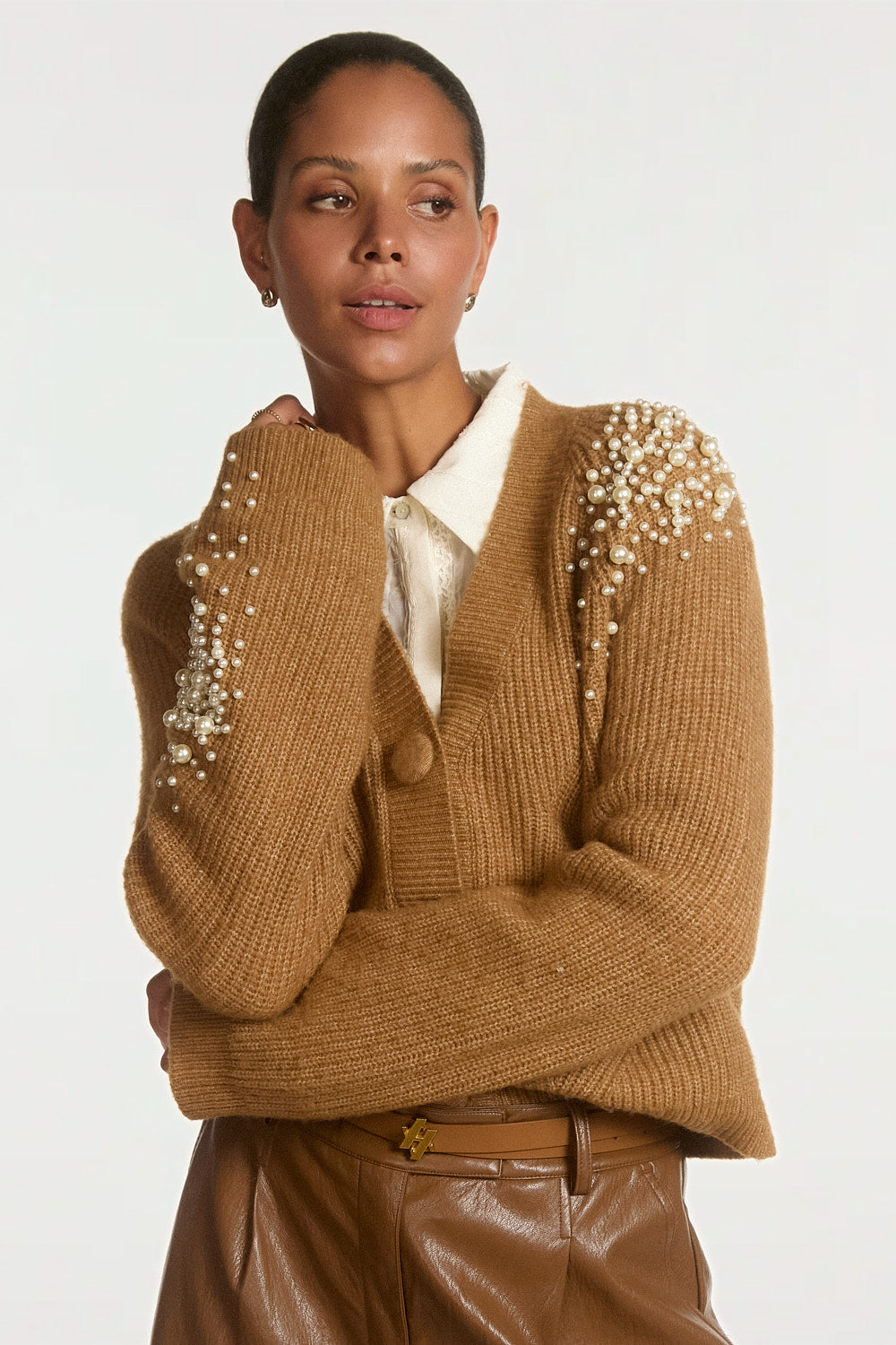 Loric cardigan brown
