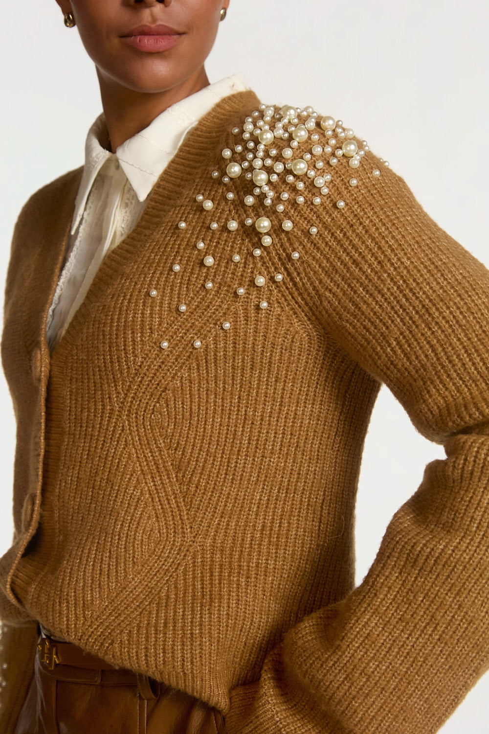 Loric cardigan brown