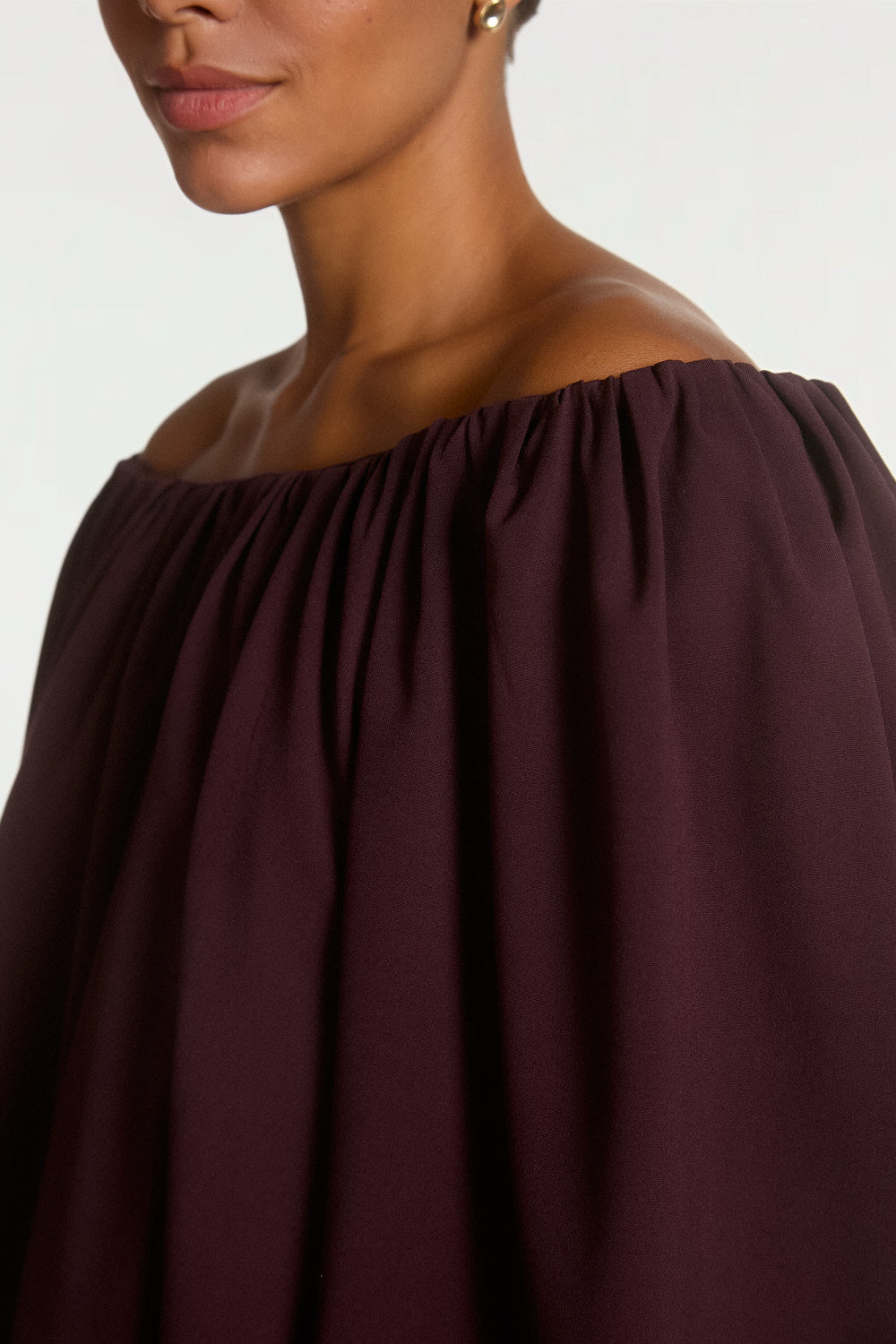 Nine top dark purple