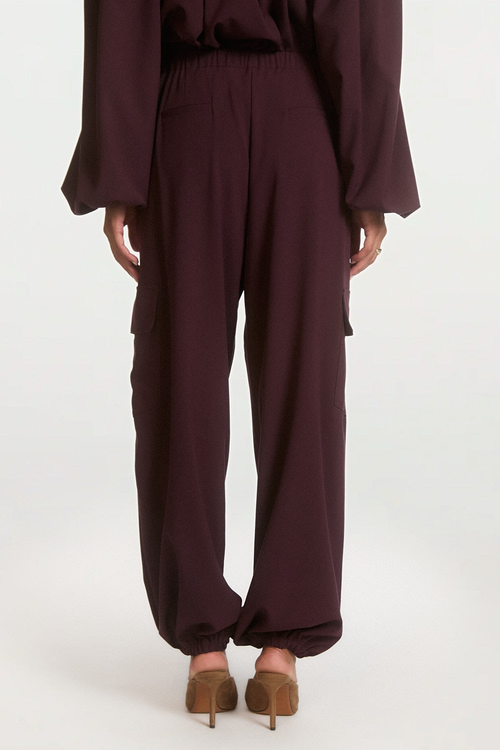 Lore trousers dark purple 
