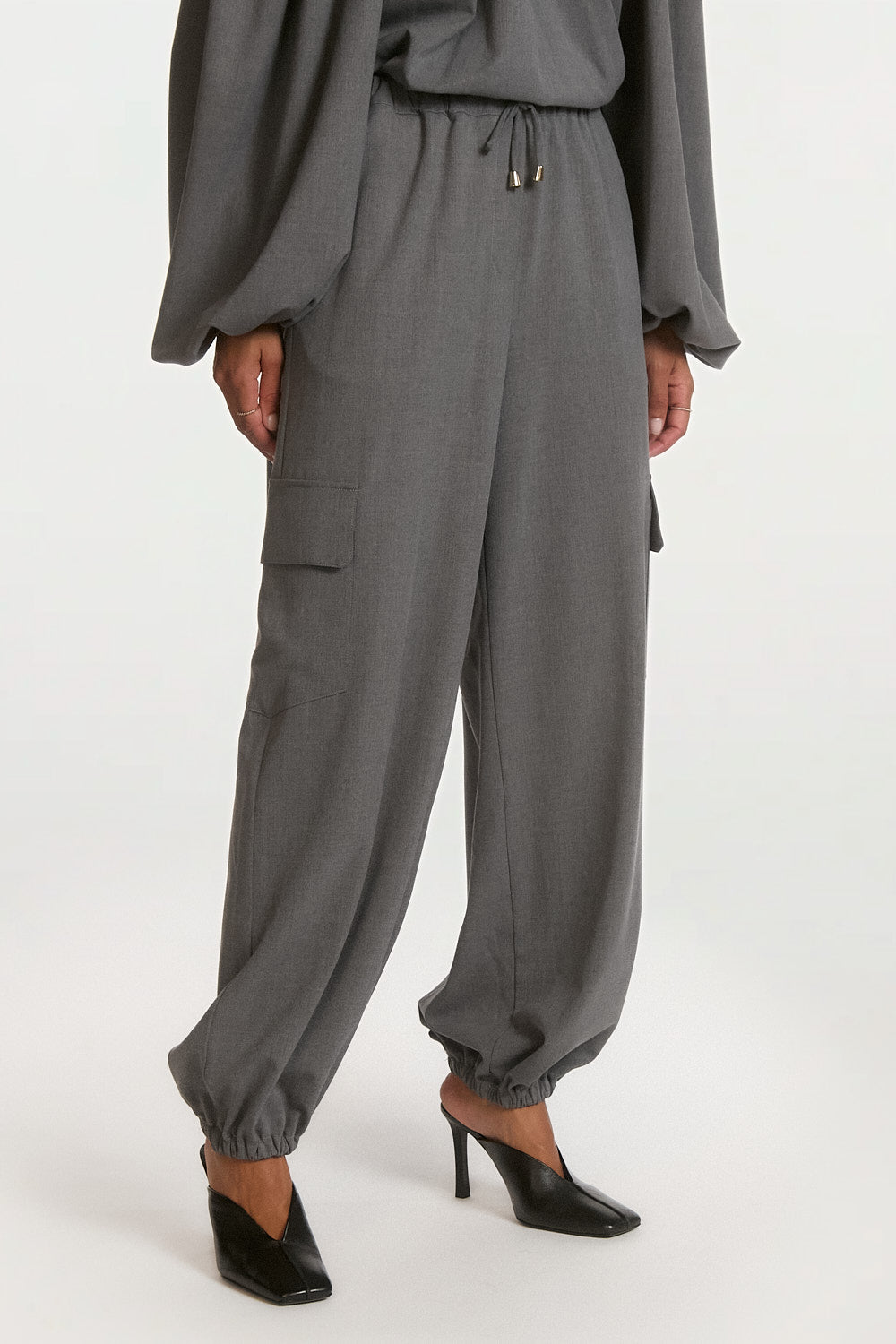 Lore broek grijs