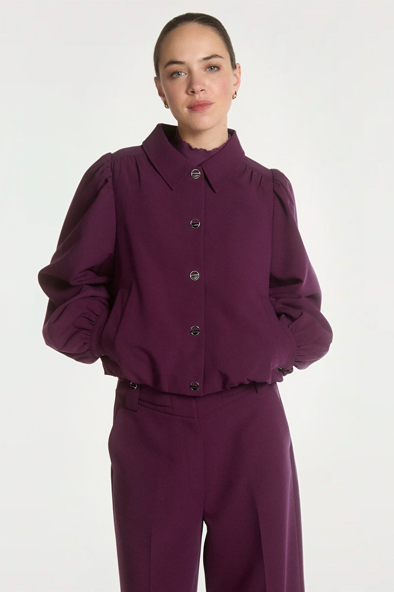 Sandy jacket plum