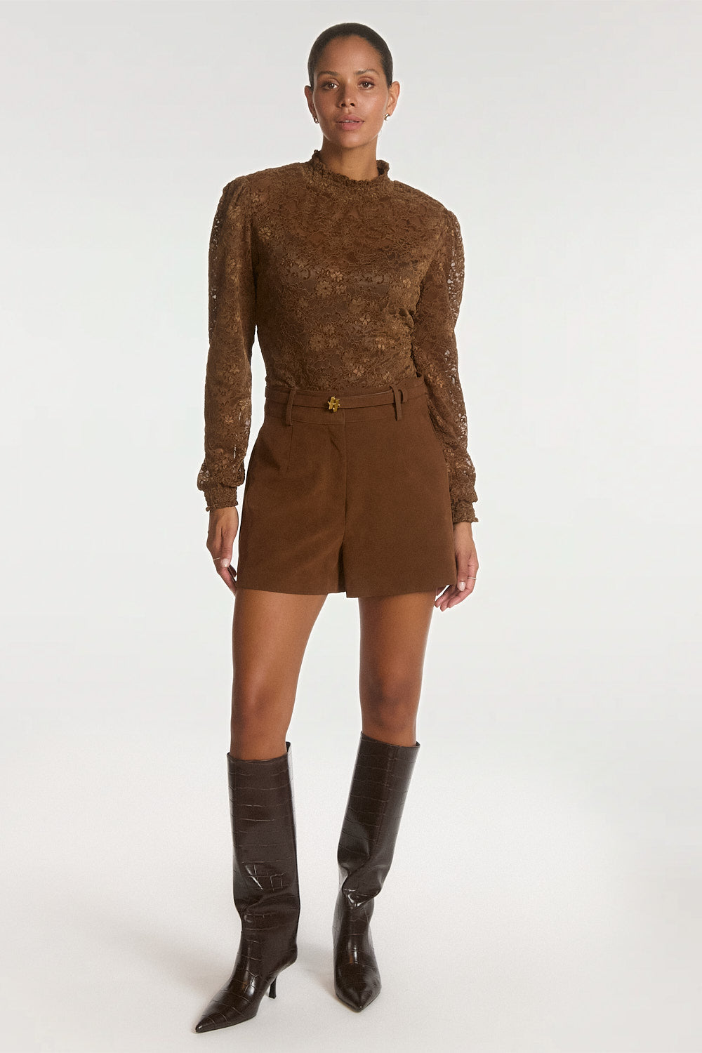 Lisa shorts brown