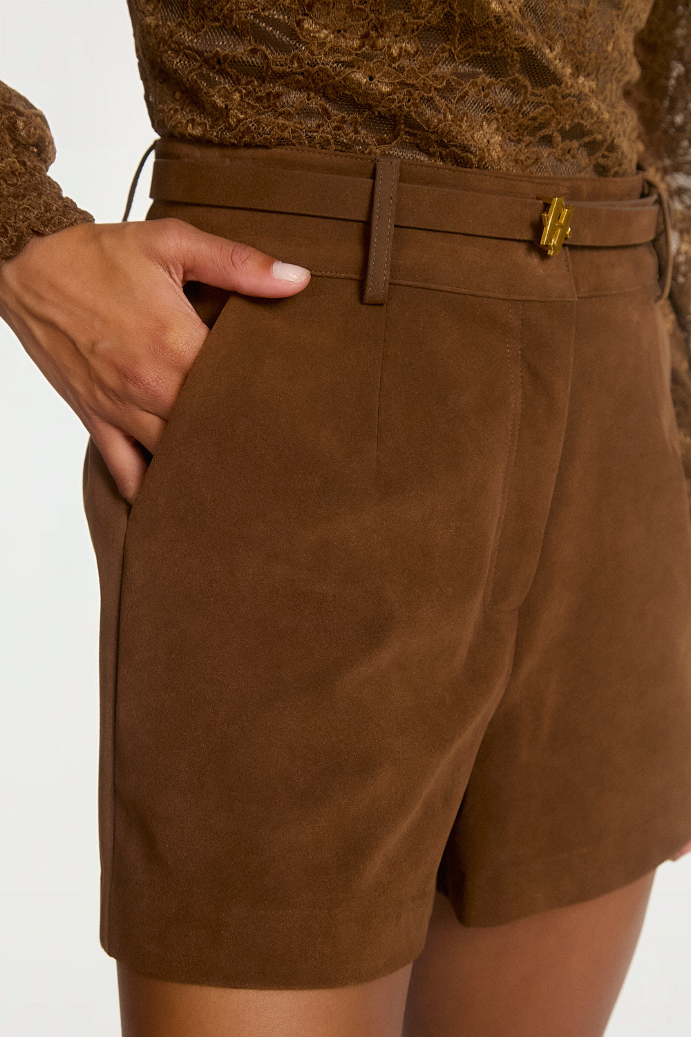 Lisa shorts brown