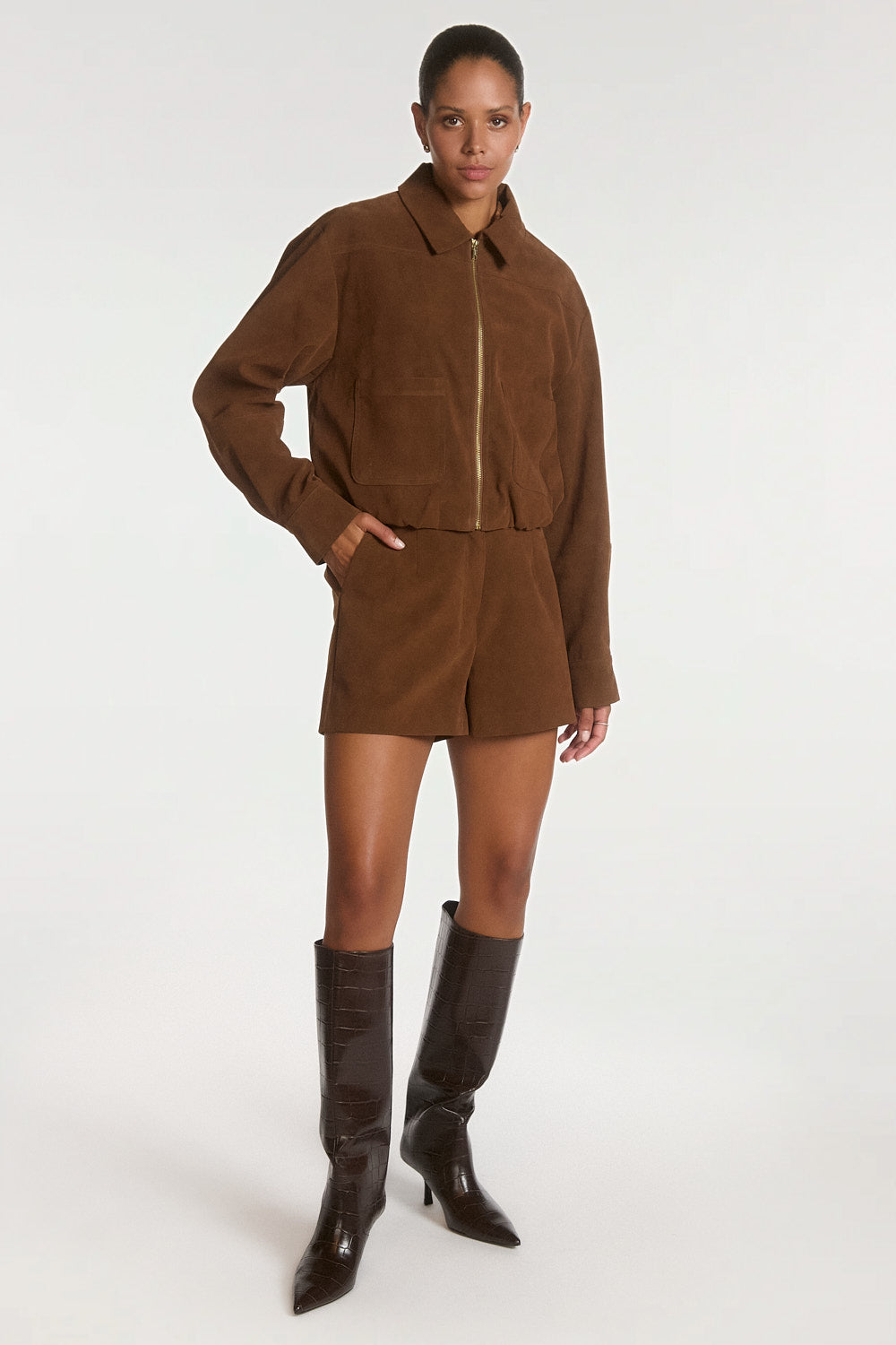 Lisa shorts brown