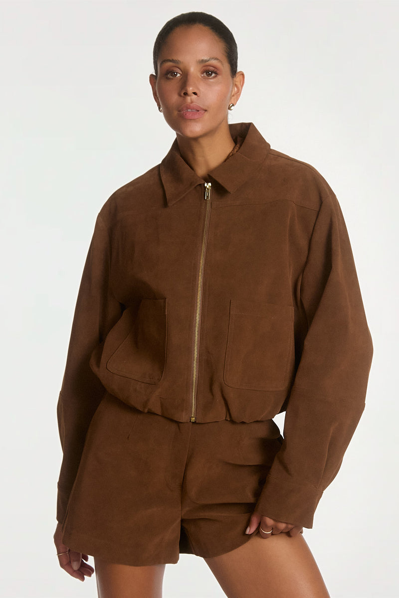 Susie jacket brown