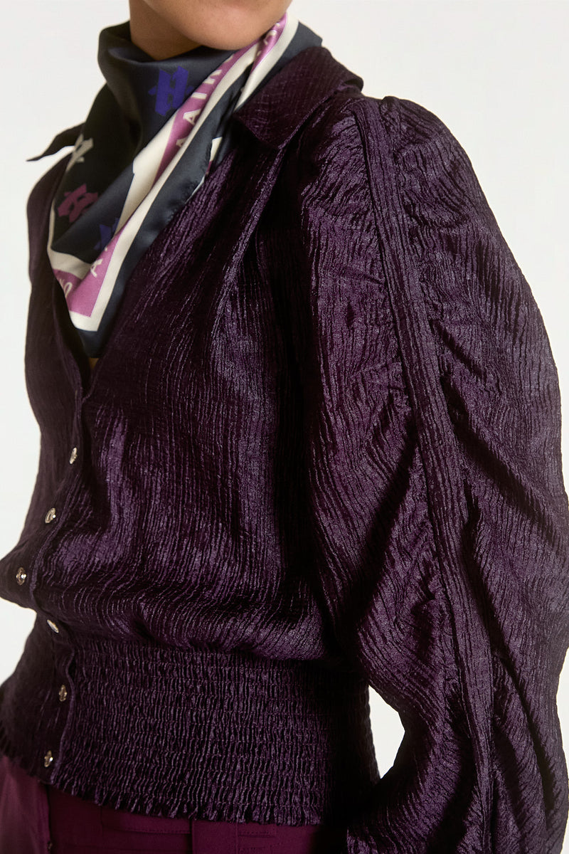 Scarf dark blue