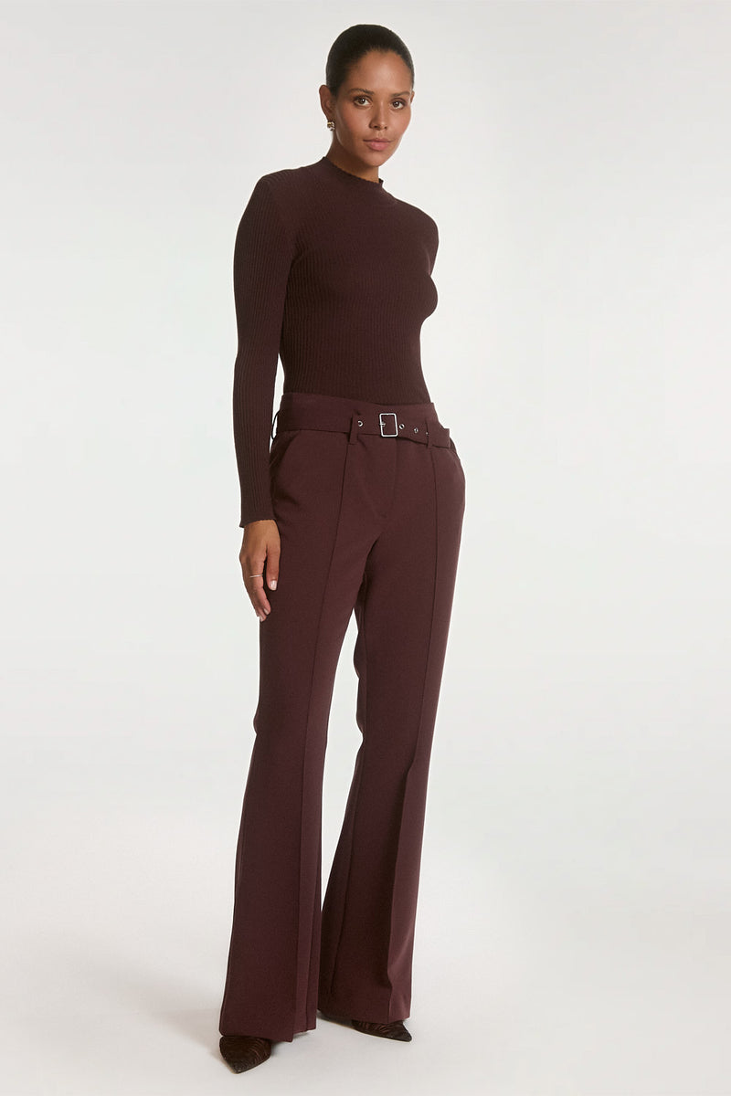 Glenn trousers burgundy 