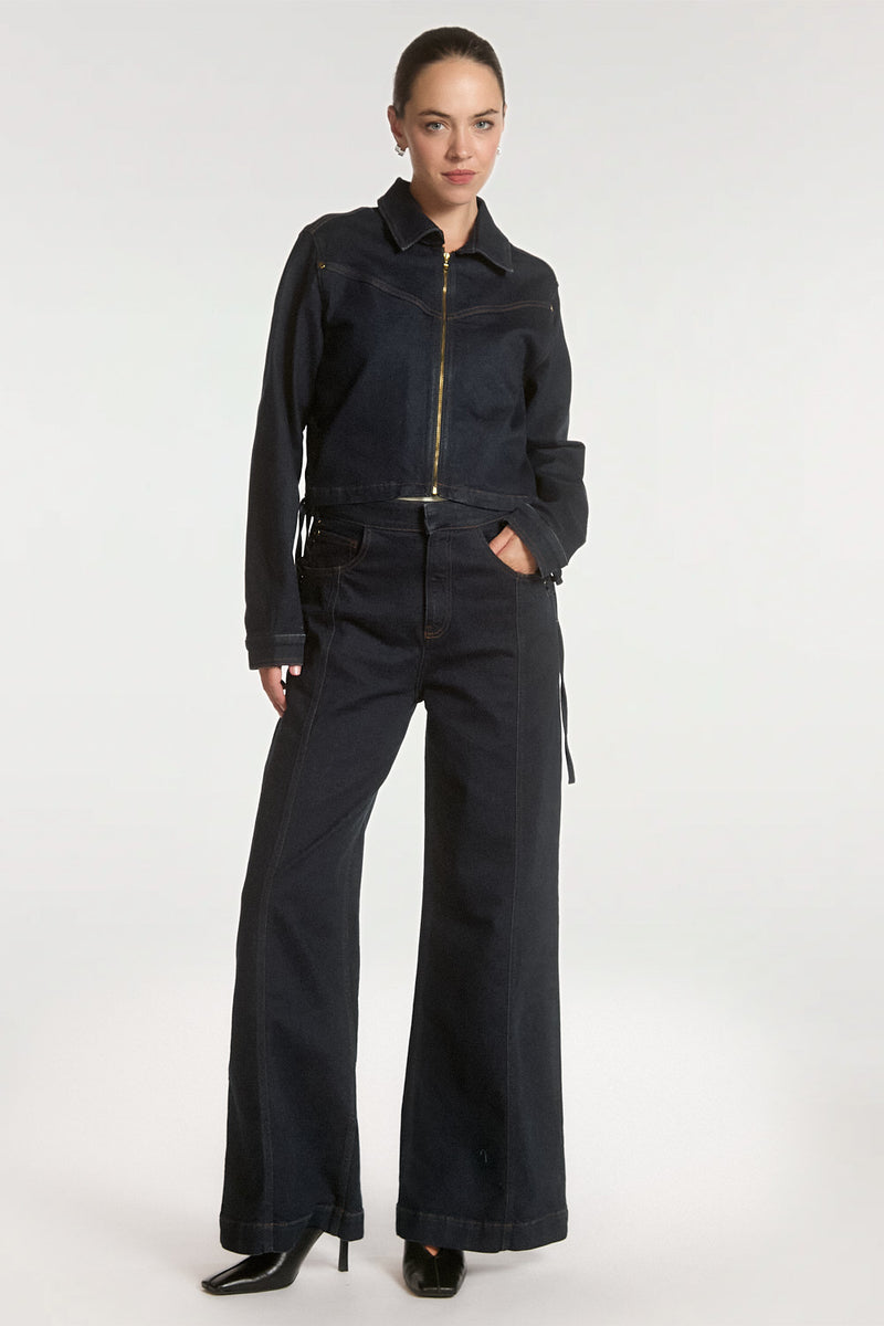 Charly denim trousers dark blue