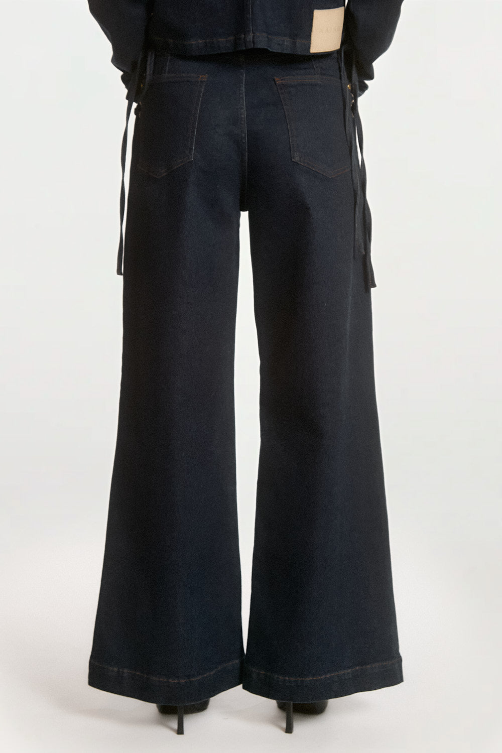 Charly denim broek donkerblauw