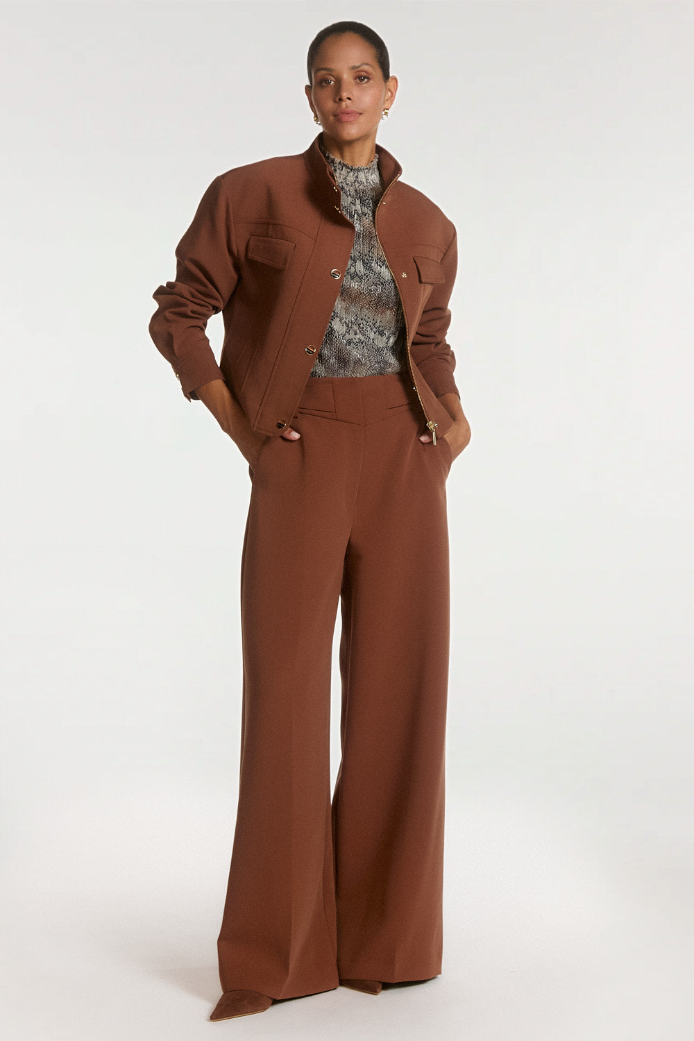 Auray jacket brown 