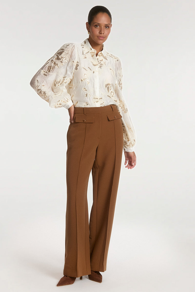 Lumiere trousers brown