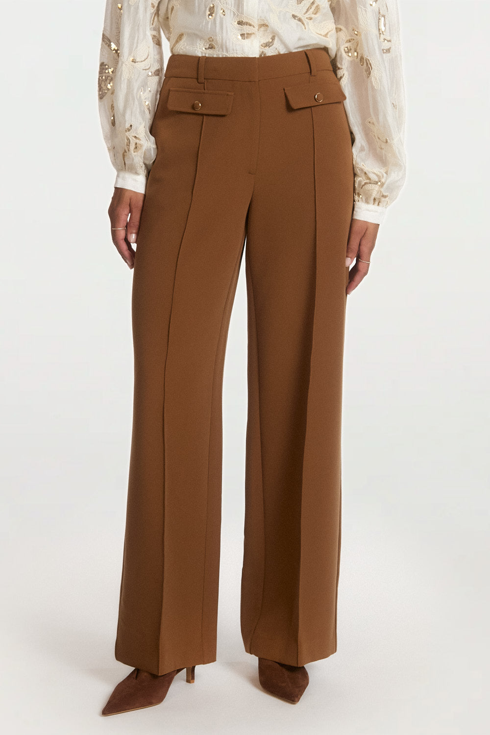 Lumiere broek bruin