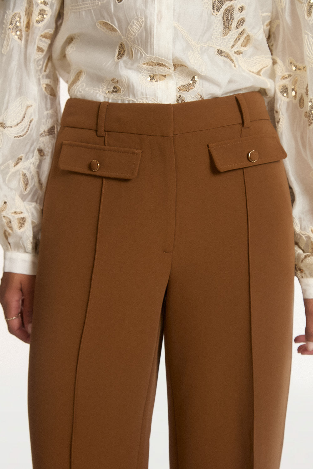 Lumiere broek bruin