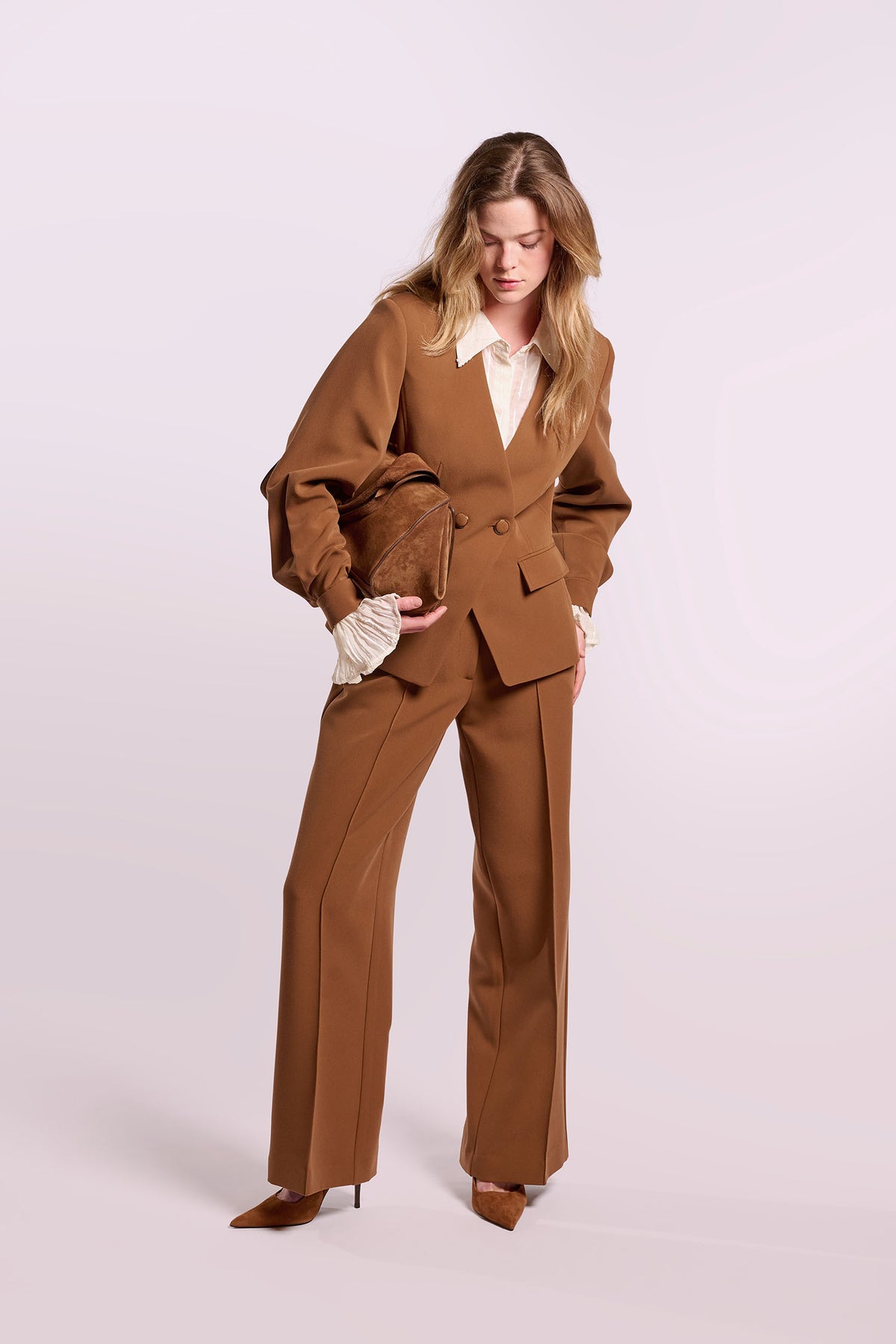 Lumiere broek bruin