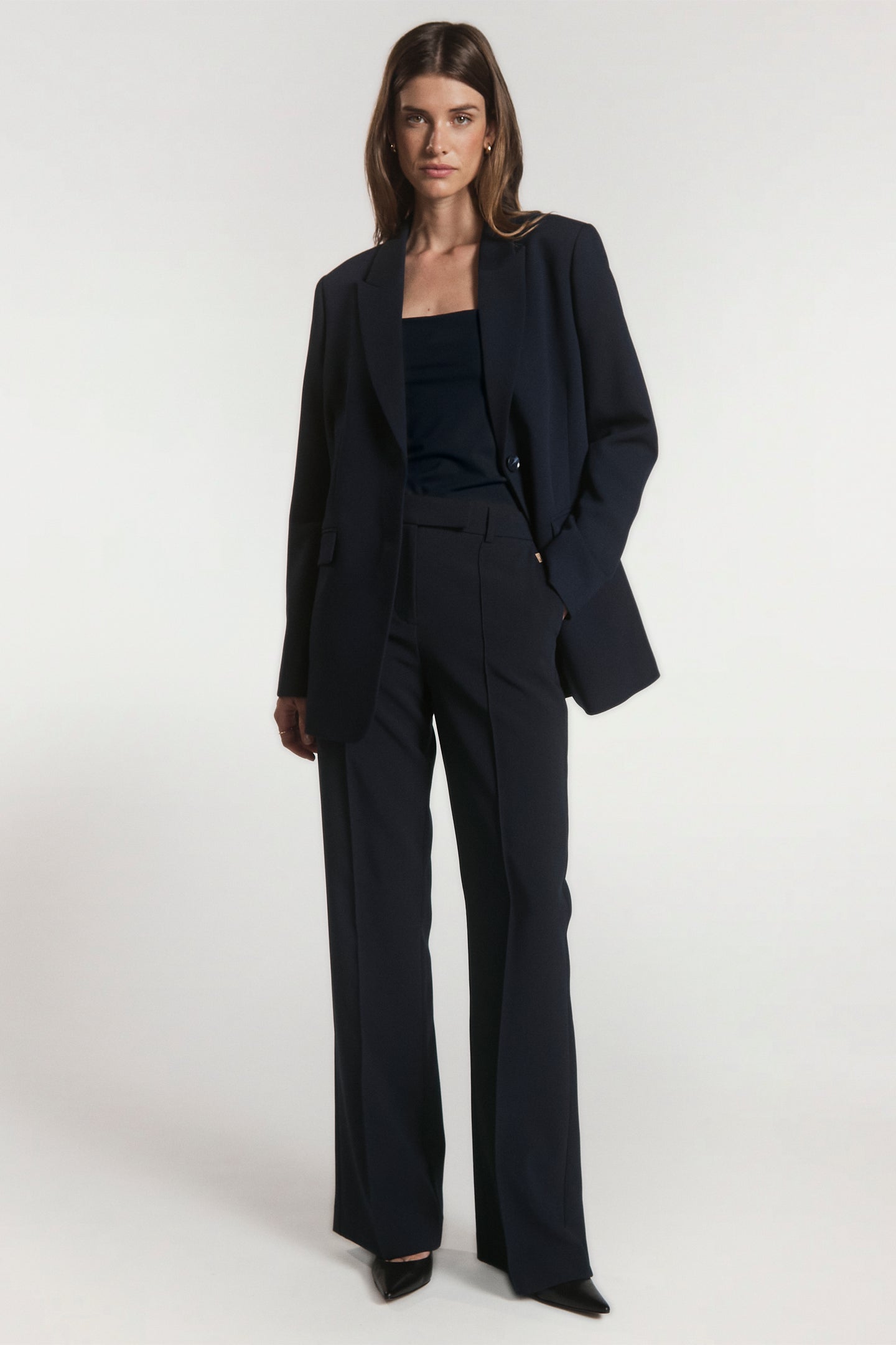 Amilla blazer donkerblauw