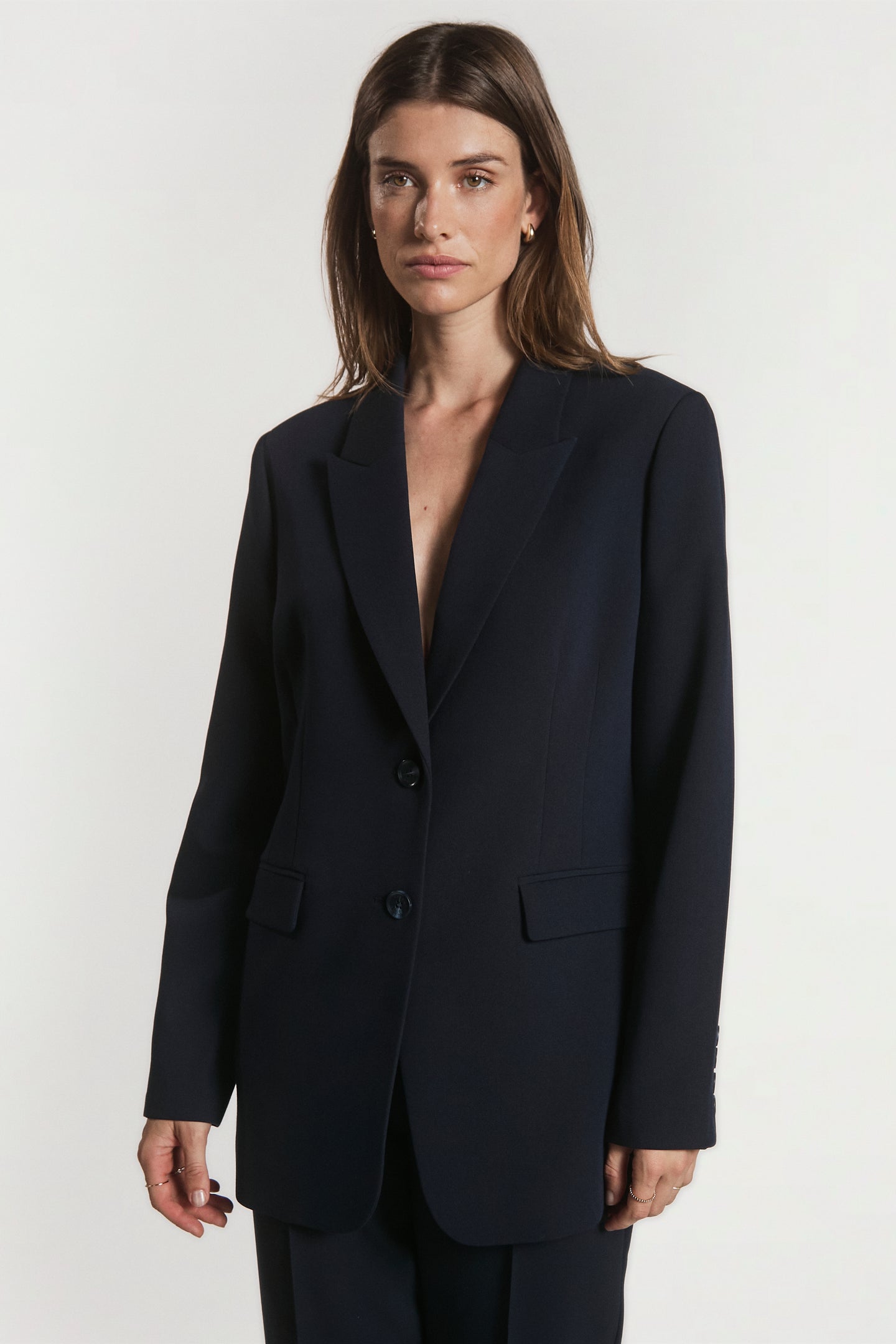 Amilla blazer donkerblauw