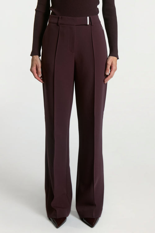 Chantalle trousers burgundy