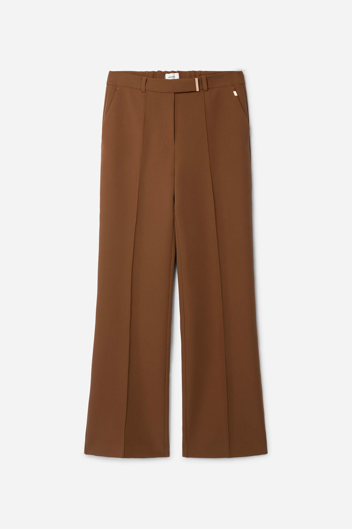 Chantalle broek elastiek bruin
