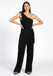 AAIKO, Carmen Jumpsuit Zwart