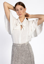 AAIKO, Caressy Top White