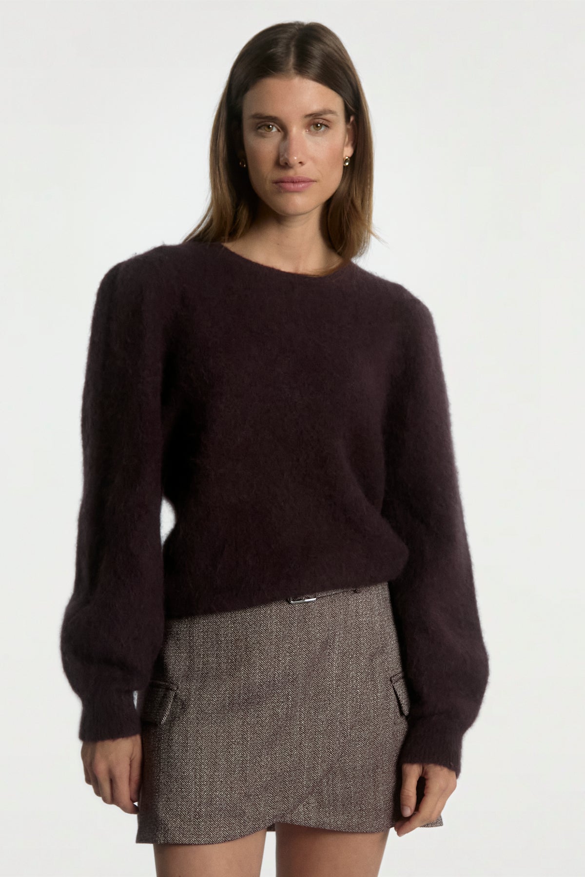 Denize Burgundy Sweater
