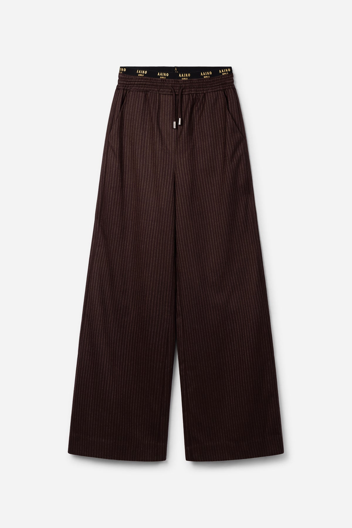 Esila broek donkerbruin