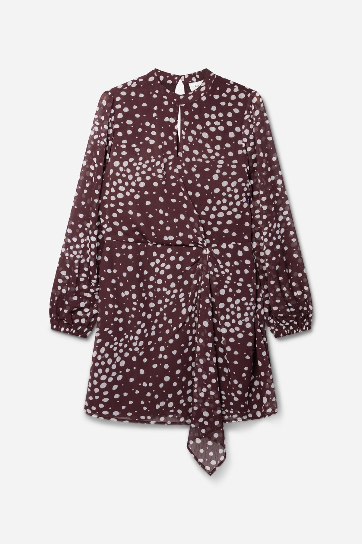 Falin Burgundy Dress