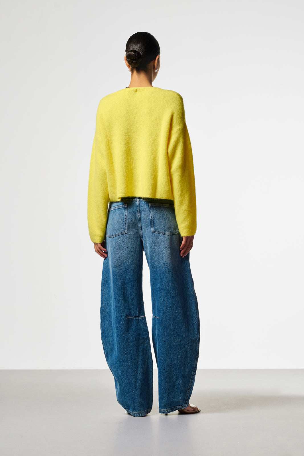 Sacha barrel jeans blauw