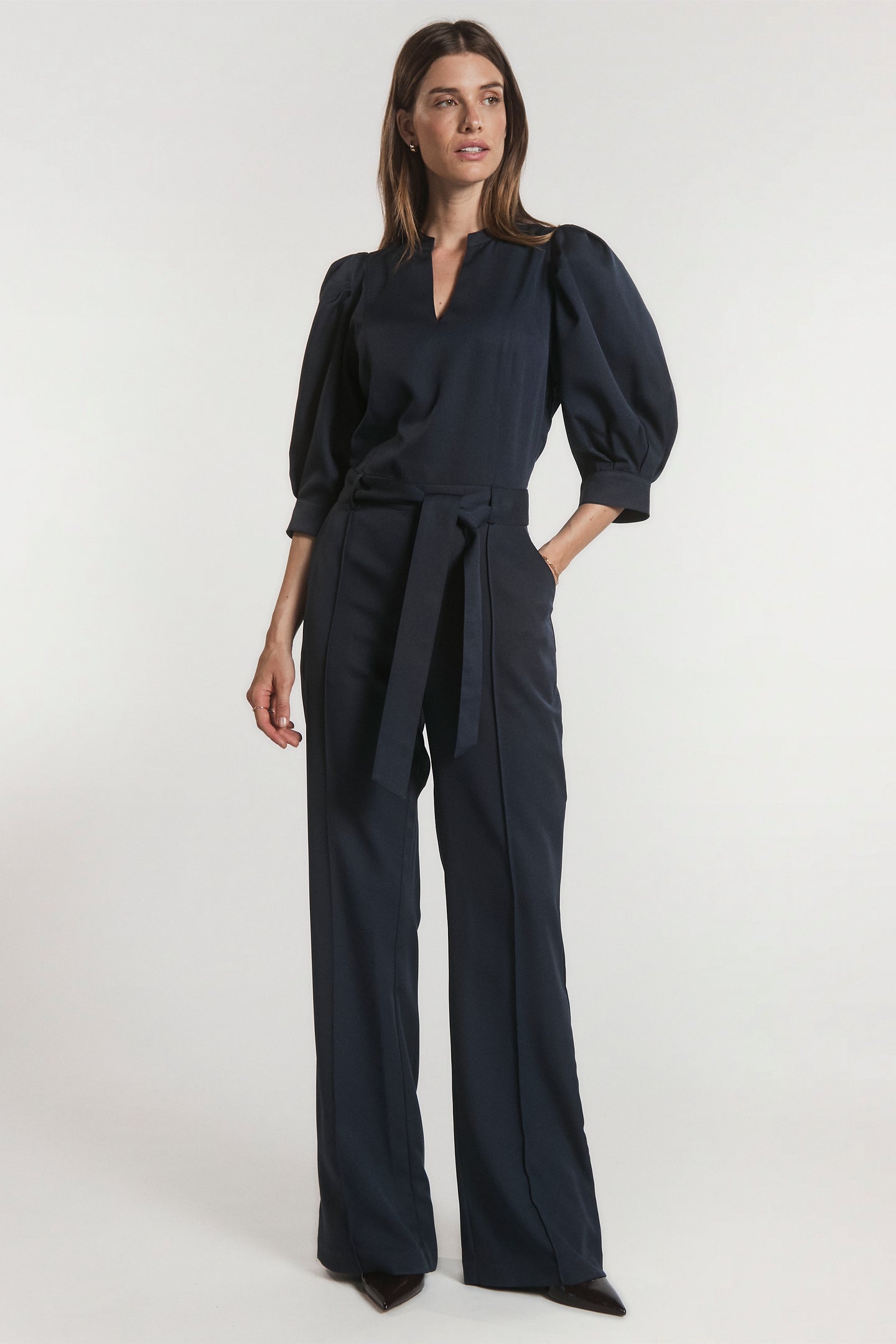 Hellen jumpsuit blauw