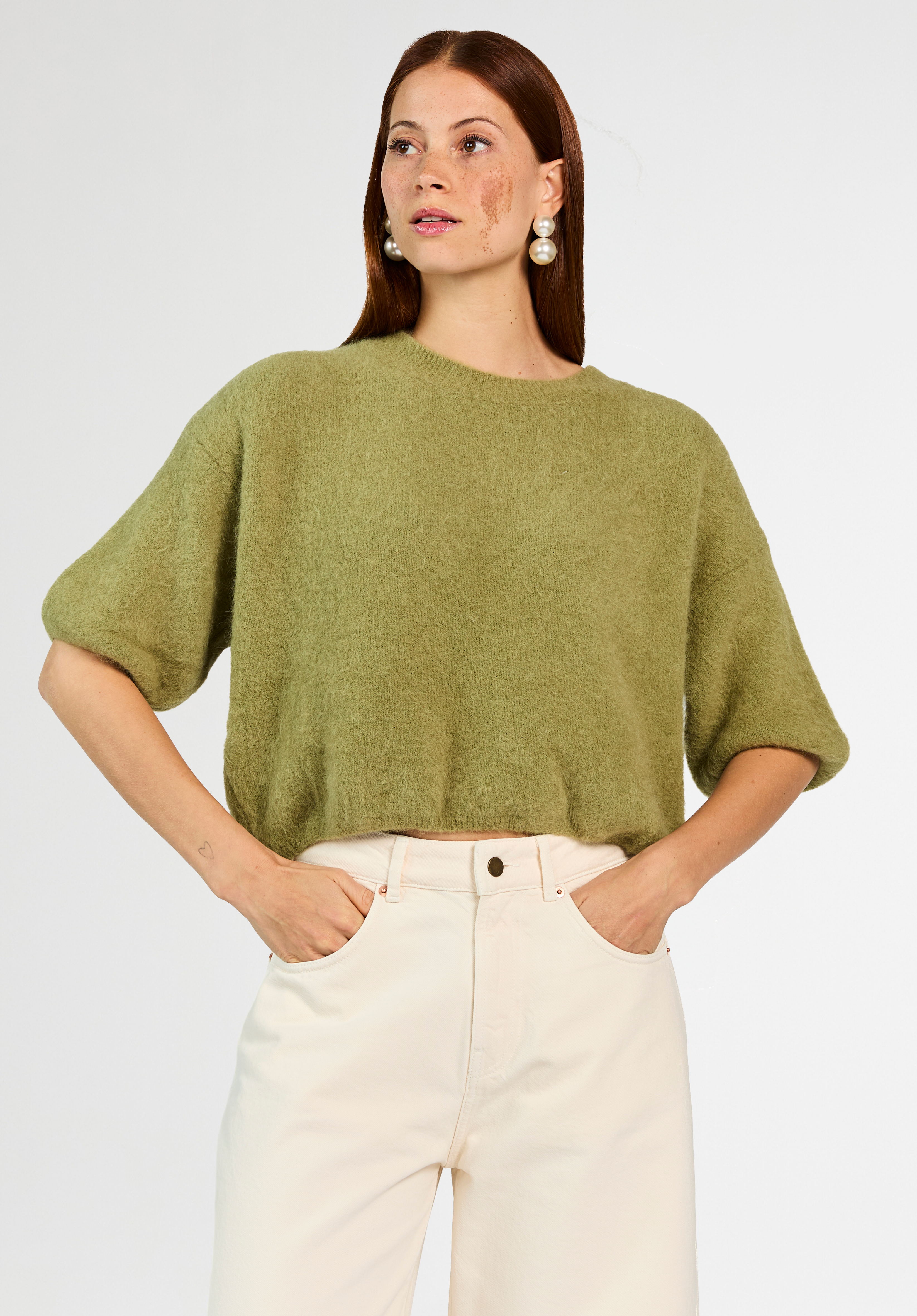 Lani knit green