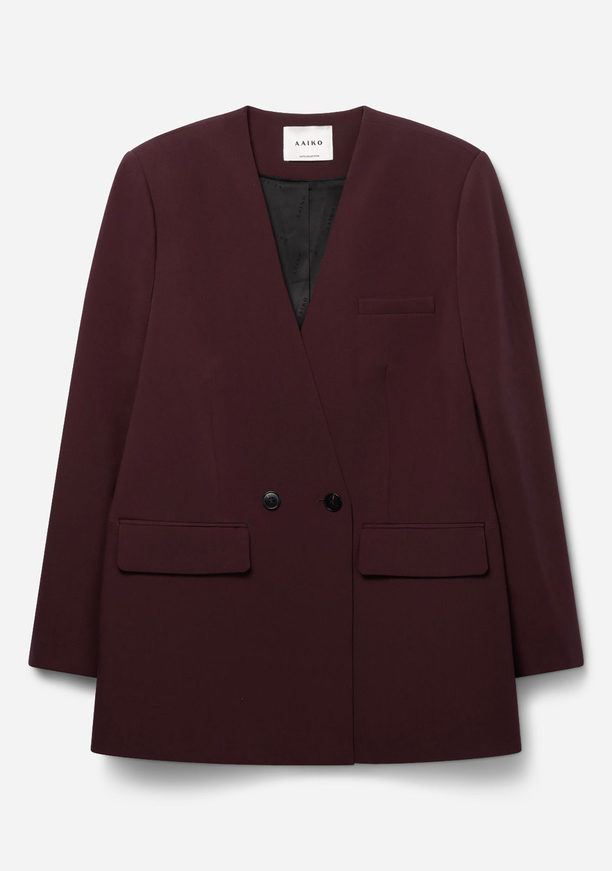Luray blazer burgundy