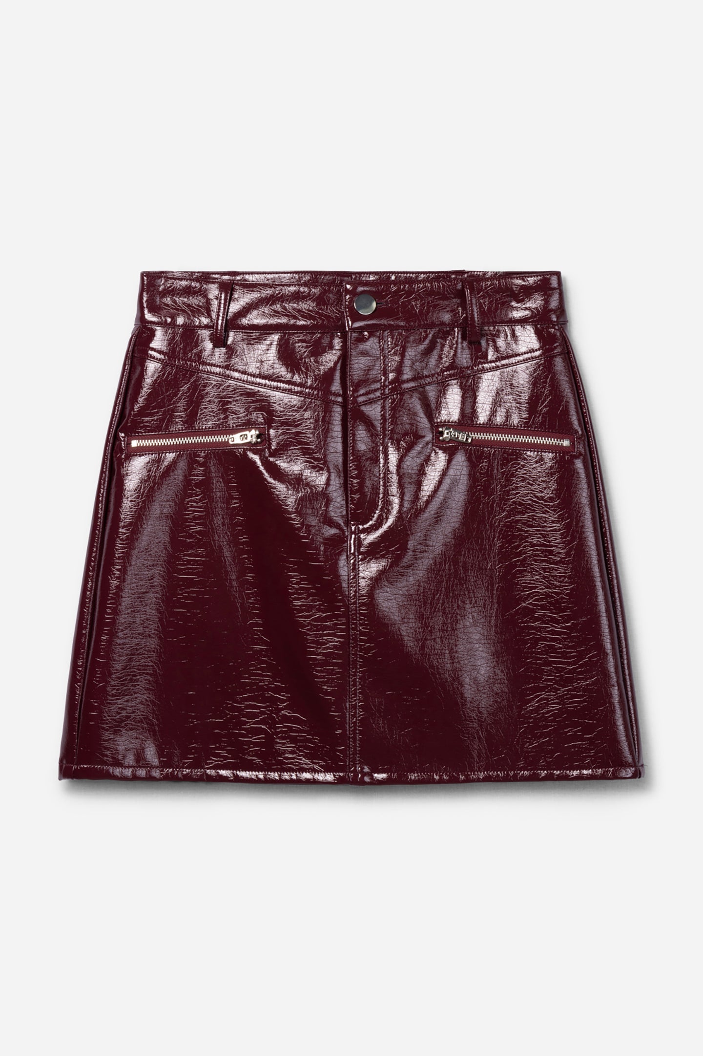 Marelle rok PU rood