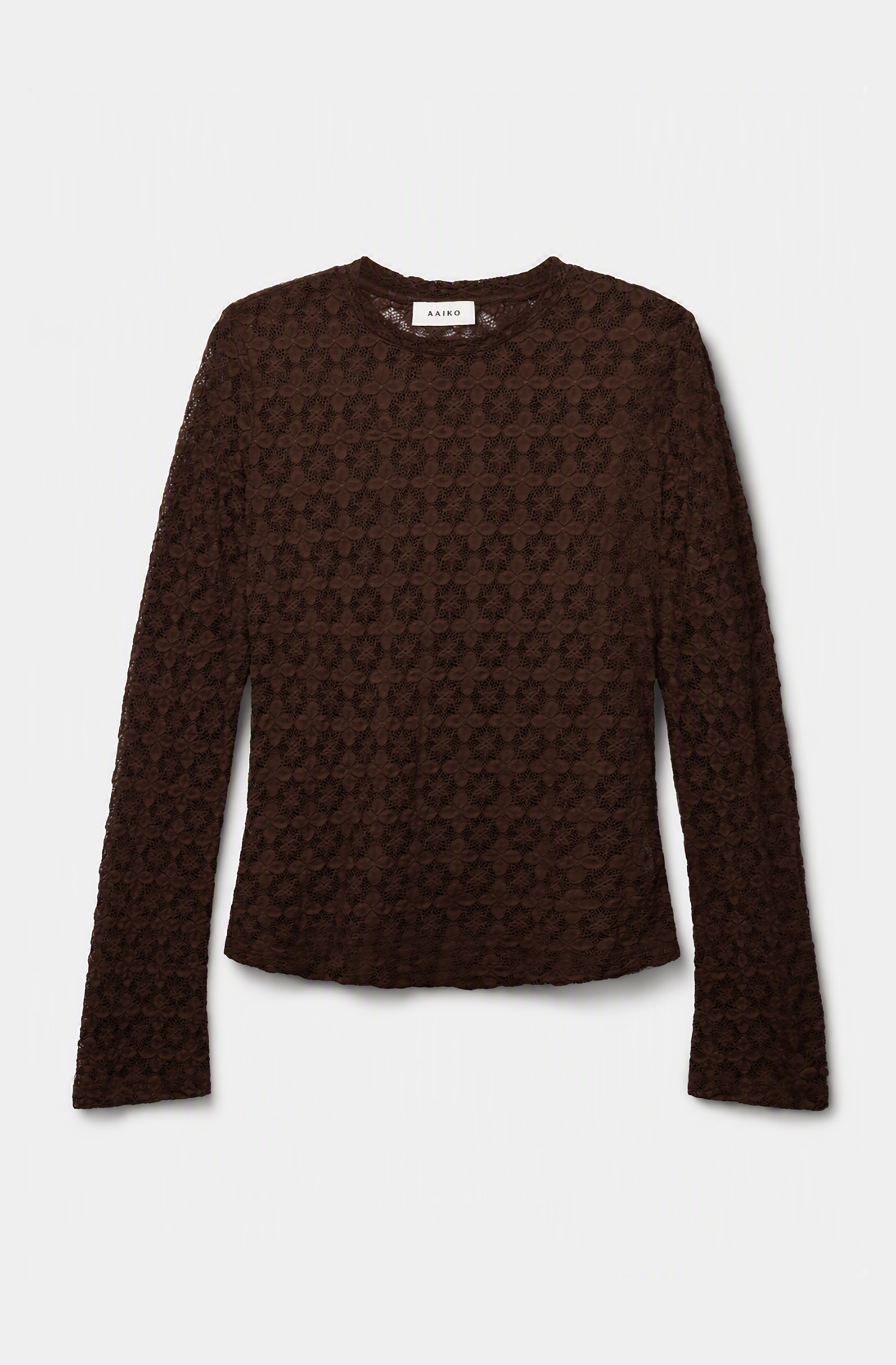 Mason top donker bruin
