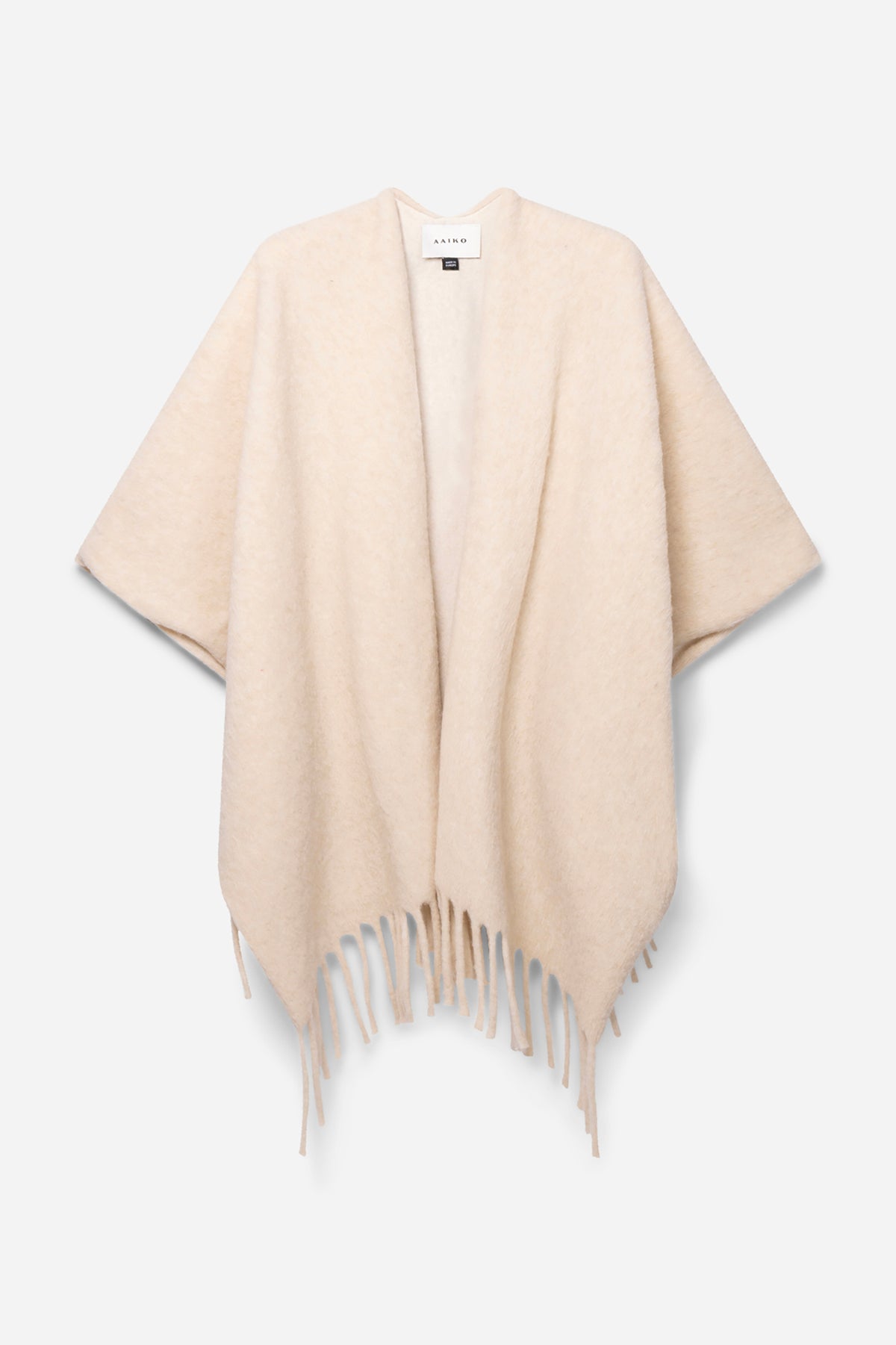 Mila poncho creme