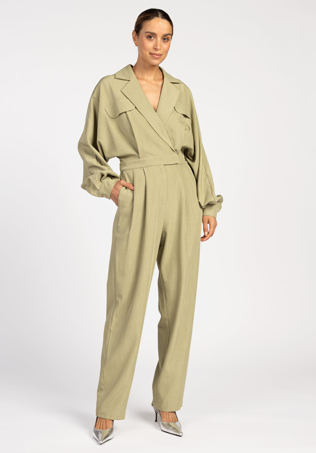 Nikia Jumpsuit Green