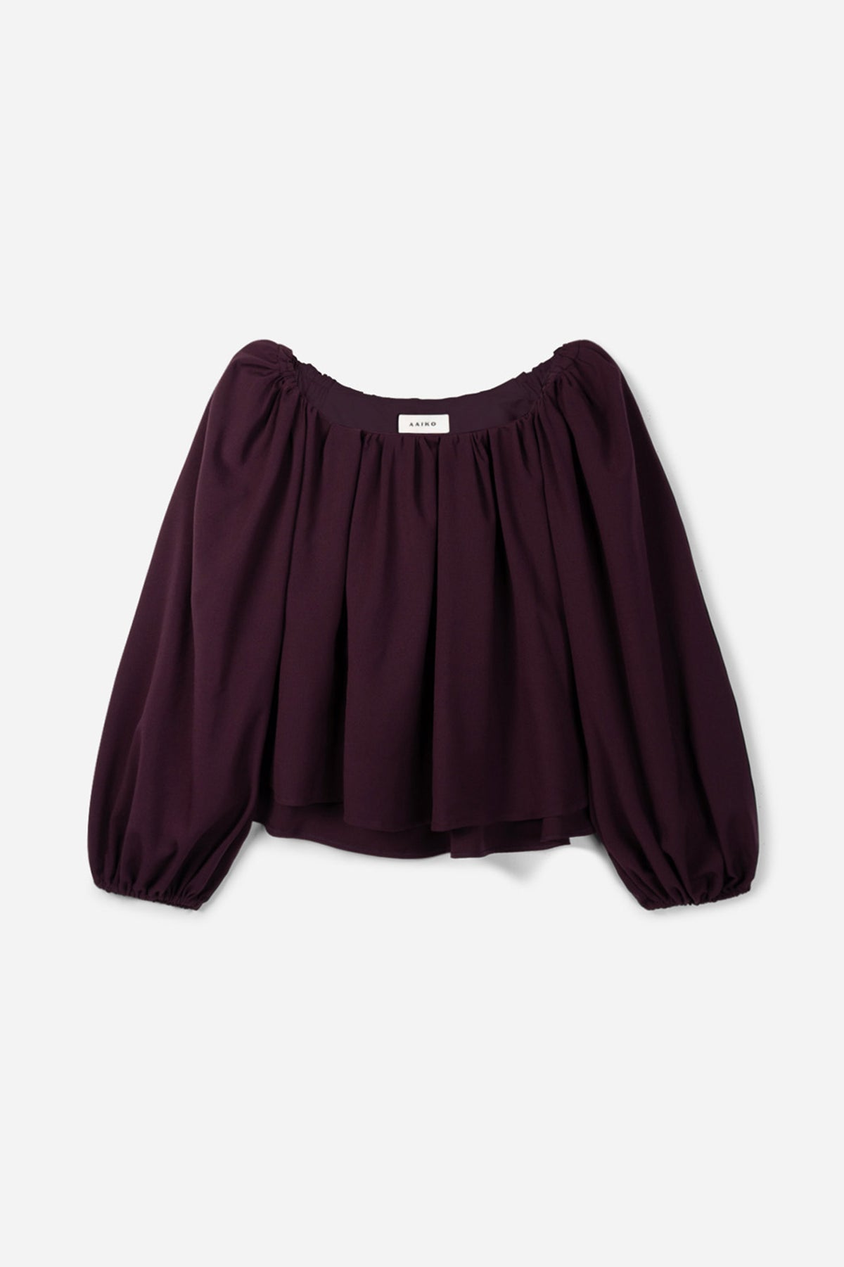 Nine top dark purple