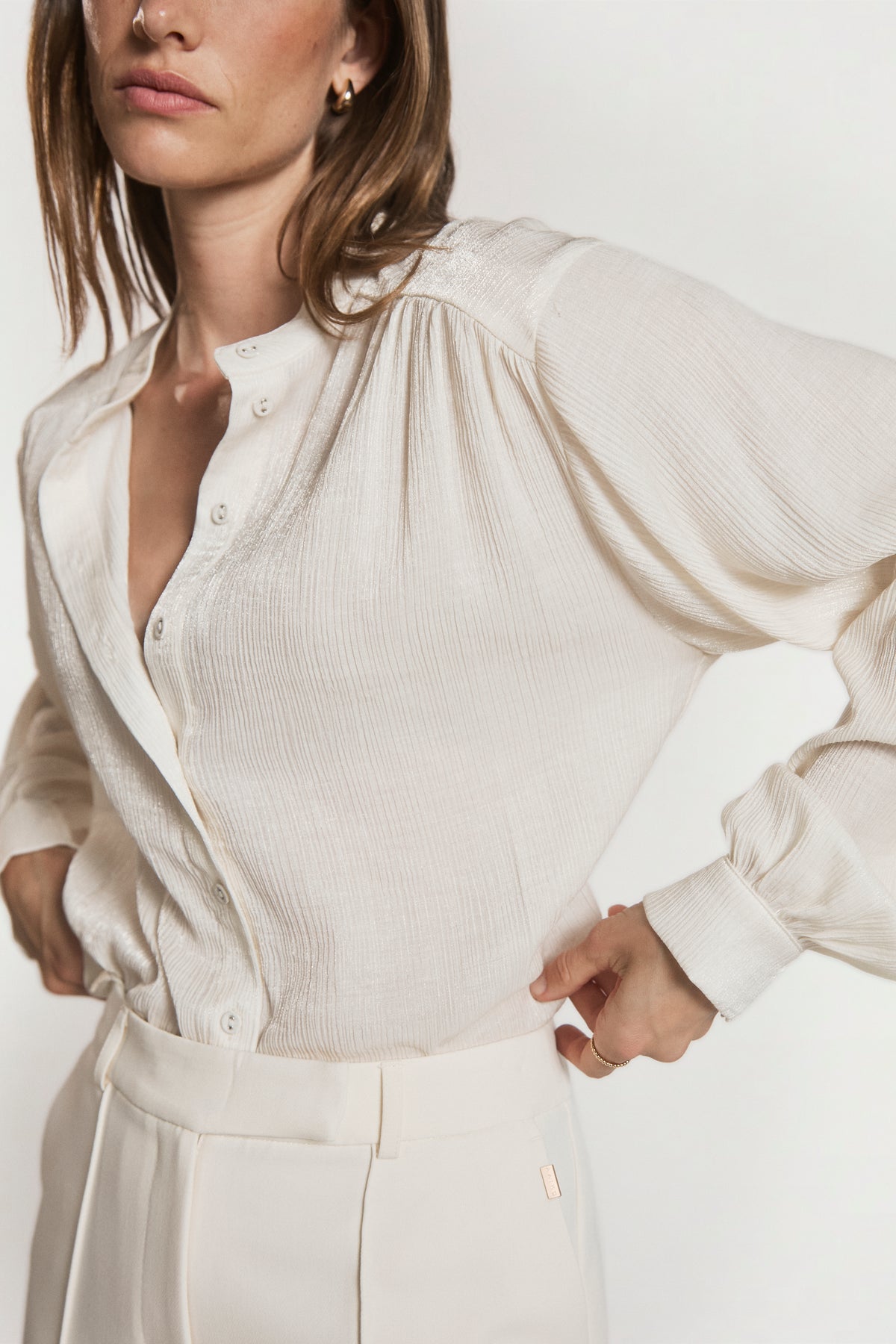 Nore broek crème
