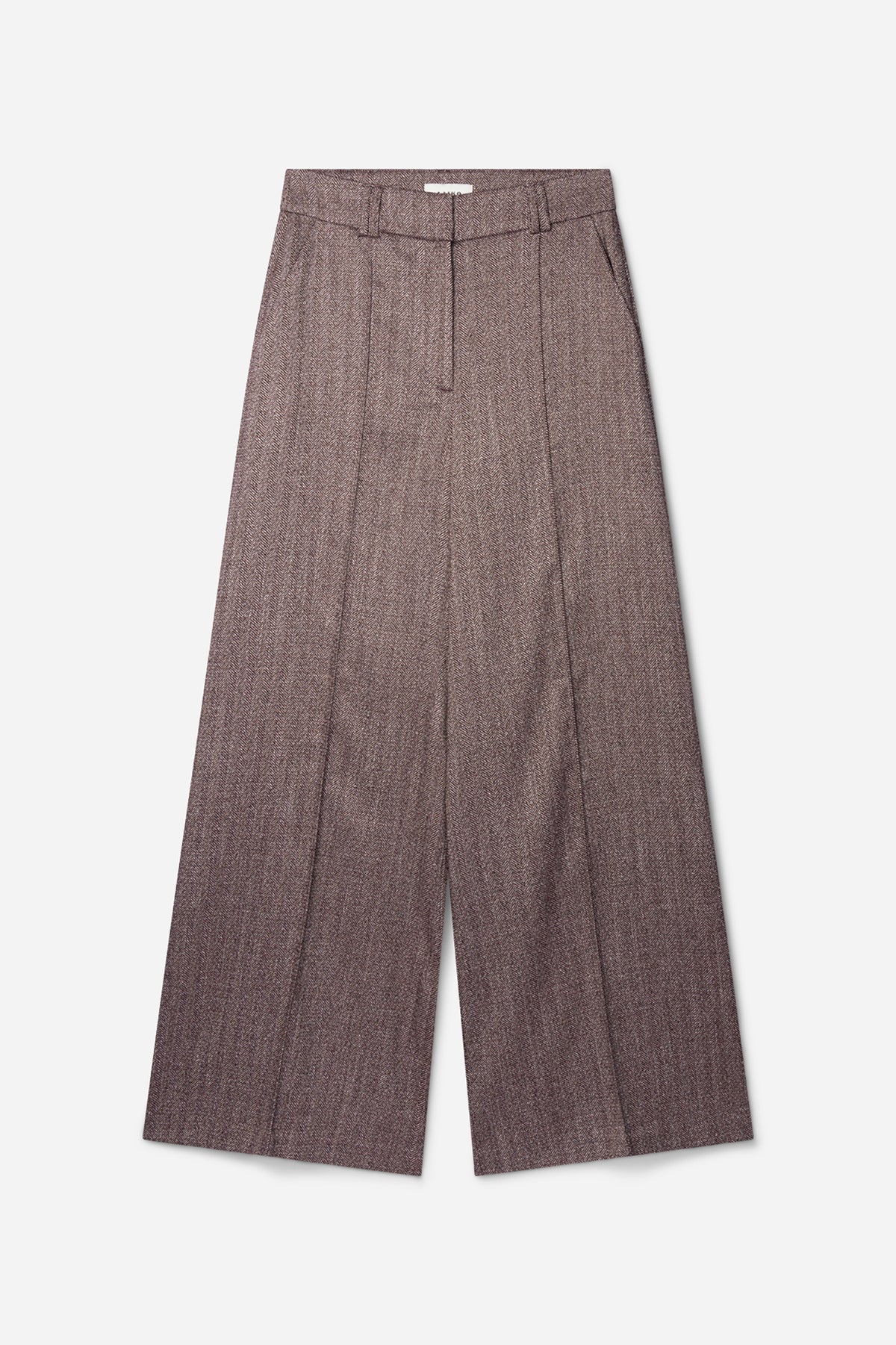 Nore trousers melange burgundy