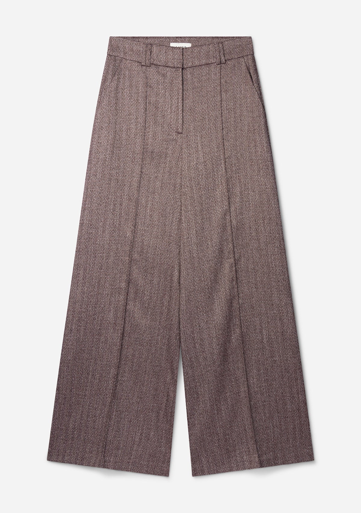 Nore Melange Burgundy Pants