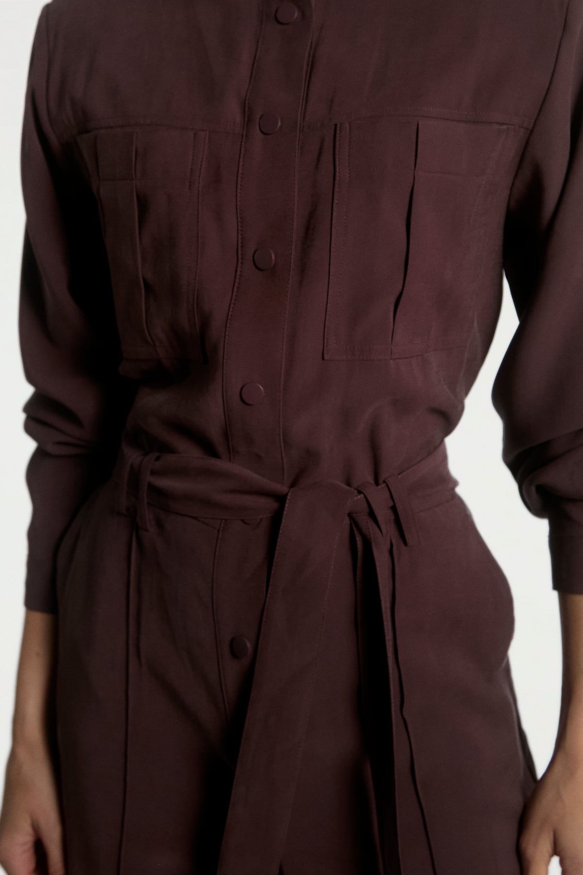 Lise jumpsuit burgundy